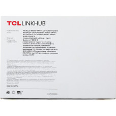 Интернет-центр TCL Linkhub HH63 (HH63V1-2BLCRU1-1) AC1200 100/1000/10000BASE-T/3G/4G/4G+ cat.6 белый