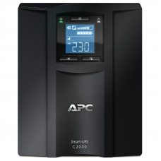 Источник бесперебойного питания APC Smart-UPS C SMC2000I 1300Вт 2000ВА черный