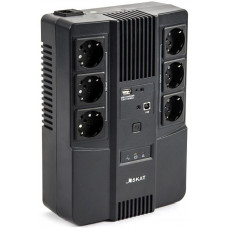 Источник бесперебойного питания Бастион Skat 600 AI 360Вт 600ВА черный