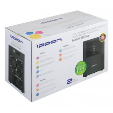 Источник бесперебойного питания Ippon Back Basic 1500 Euro 900Вт 1500ВА черный