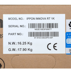 Источник бесперебойного питания Ippon Innova RT 1000 900Вт 1000ВА черный