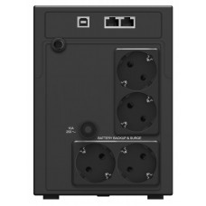 Источник бесперебойного питания Ippon Smart Power Pro II Euro 2200 1200Вт 2200ВА черный