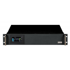 Источник бесперебойного питания Powercom King Pro RM KIN-1500AP LCD 1200Вт 1500ВА черный