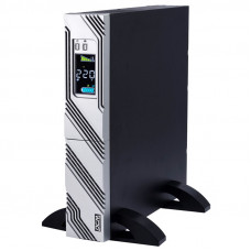Источник бесперебойного питания Powercom Smart King RT SRT-1000A LCD 900Вт 1000ВА черный