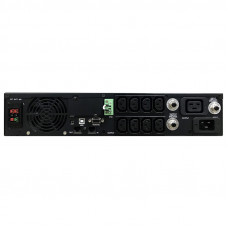 Источник бесперебойного питания Powercom Smart King RT SRT-2000A LCD 1800Вт 2000ВА черный