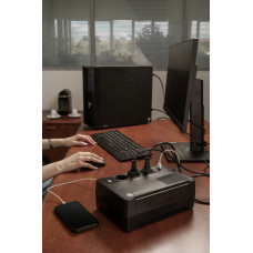 Источник бесперебойного питания Systeme Electriс BV BVSE600RS 360Вт 600ВА черный