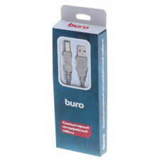 Кабель Buro BHP RET USB_BM18 USB A(m) USB B(m) 1.8м серый блистер