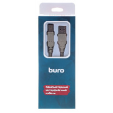 Кабель Buro BHP RET USB_BM30 USB A(m) USB B(m) 3м серый блистер