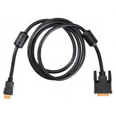 Кабель Buro HDMI-19M-DVI-D-1.8M HDMI (m) DVI-D (m) 1.8м феррит.кольца черный