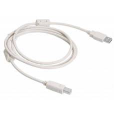 Кабель Buro USB2.0-AM/BM-1.8M-MG USB A(m) USB B(m) 1.8м феррит.кольца серый