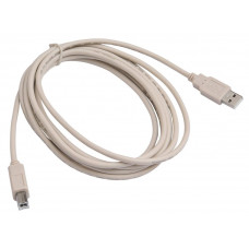 Кабель Buro USB2.0-AM/BM-3 USB A(m) USB B(m) 3м серый