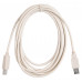 Кабель Buro USB2.0-AM/BM-3 USB A(m) USB B(m) 3м серый