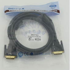Кабель DVI-D (m) DVI-D (m) 1.8м феррит.кольца черный