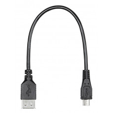 Кабель OTG Buro USB A(f) micro USB B (m) 0.2м черный