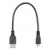 Кабель OTG Buro USB A(f) micro USB B (m) 0.2м черный
