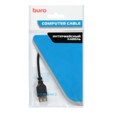 Кабель OTG Buro USB A(f) micro USB B (m) 0.2м черный