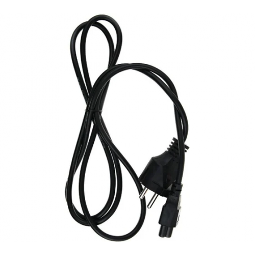 Кабель питания для ноутбуков 1.8m, 3-pin, с заземлением, 220V (Европейский стандарт)
