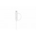 Кабель Samsung EP-DG930DWEGRU USB (m)-micro USB (m) 1.5м белый