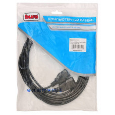 Кабель-удлинитель Buro AN23-1008-5 IEC C13 IEC C14 5м черный
