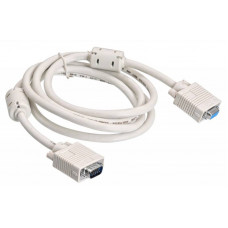 Кабель-удлинитель Buro CAB015S-06 VGA (m) VGA (f) 1.8м феррит.кольца серый