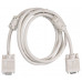 Кабель-удлинитель Buro CAB015S-06 VGA (m) VGA (f) 1.8м феррит.кольца серый