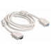 Кабель-удлинитель Buro CAB015S-06 VGA (m) VGA (f) 1.8м феррит.кольца серый