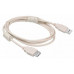 Кабель-удлинитель USB2.0-AM-AF-1.8M-MG USB A(m) USB A(f) 1.8м феррит.кольца серый