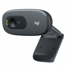 Камера Web Logitech HD Webcam C270 черный 0.9Mpix (1280x720) USB2.0 с микрофоном (960-000999)