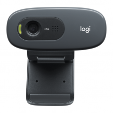 Камера Web Logitech HD Webcam C270 черный 0.9Mpix (1280x720) USB2.0 с микрофоном (960-000999)
