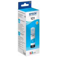 Картридж струйный Epson L101 C13T03V24A синий (6000стр.) (70мл) для Epson L4150/L4160/L6160/L6170/L6190