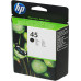 Картридж струйный HP 45 51645AE черный (930стр.) для HP DJ 7xxC/815C/880C/895C/9xxC/112xC/1220/6122/6127