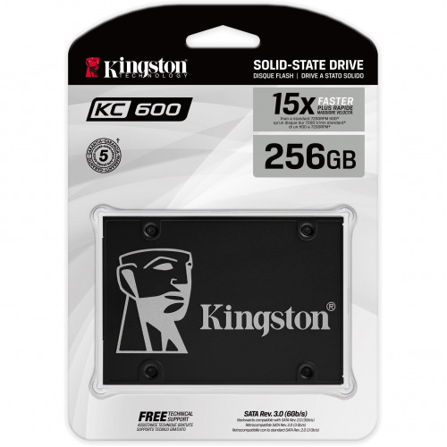 Накопитель SSD Kingston SATA-III 256GB SKC600/256G KC600 2.5"