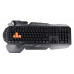 Клавиатура A4 Bloody B314 черный USB Multimedia for gamer LED (подставка для запястий)