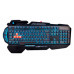 Клавиатура A4 Bloody B314 черный USB Multimedia for gamer LED (подставка для запястий)