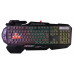 Клавиатура A4 Bloody B314 черный USB Multimedia for gamer LED (подставка для запястий)