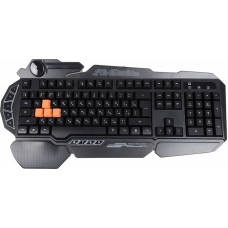 Клавиатура A4 Bloody B314 черный USB Multimedia for gamer LED (подставка для запястий)