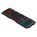 Клавиатура A4Tech Bloody B140N черный USB Multimedia for gamer LED (подставка для запястий) (B140N)