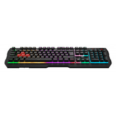 Клавиатура A4Tech Bloody B140N черный USB Multimedia for gamer LED (подставка для запястий) (B140N)