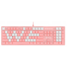 Клавиатура A4Tech Bloody B800 Dual Color механическая розовый/белый USB for gamer LED