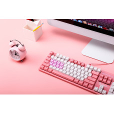 Клавиатура A4Tech Bloody B800 Dual Color механическая розовый/белый USB for gamer LED