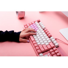 Клавиатура A4Tech Bloody B800 Dual Color механическая розовый/белый USB for gamer LED