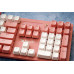 Клавиатура A4Tech Bloody B800 Dual Color механическая розовый/белый USB for gamer LED