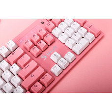 Клавиатура A4Tech Bloody B800 Dual Color механическая розовый/белый USB for gamer LED