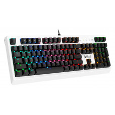 Клавиатура A4Tech Bloody B810RC механическая белый/черный USB for gamer LED