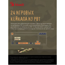 Клавиатура A4Tech Bloody S98 Aviator механическая зеленый USB for gamer LED (S98 AVIATOR)
