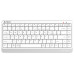 Клавиатура A4Tech Fstyler FBK11 белый/серый USB беспроводная BT/Radio slim (FBK11 WHITE)