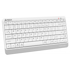 Клавиатура A4Tech Fstyler FBK11 белый/серый USB беспроводная BT/Radio slim (FBK11 WHITE)
