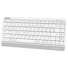 Клавиатура A4Tech Fstyler FBK11 белый/серый USB беспроводная BT/Radio slim (FBK11 WHITE)