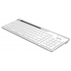 Клавиатура A4Tech Fstyler FBK25 белый/серый USB беспроводная BT/Radio slim Multimedia