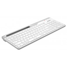 Клавиатура A4Tech Fstyler FBK25 белый/серый USB беспроводная BT/Radio slim Multimedia